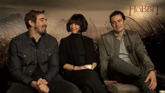 Lee Pace, Evangeline Lilly  Orlando Bloom chat to TORn staffer greendragon