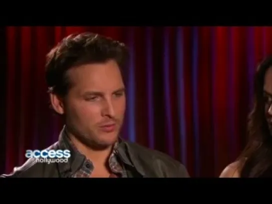 Access Hollywood Interview Peter Facinelli and Elizabeth Reaser