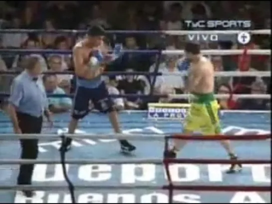 2008-02-02 Julio Cesar Vasquez vs Ruben Acosta (South American Super Middleweight Title)