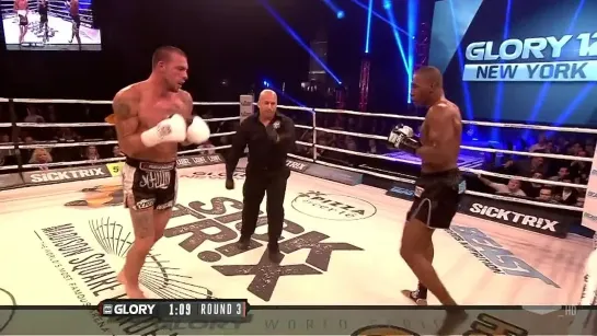 GLORY 12 Wayne Barrett vs Joe Schilling HD