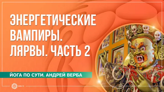 Лярвы. Энергетические вампиры. Часть 2. Андрей Верба и Анастасия Исаева