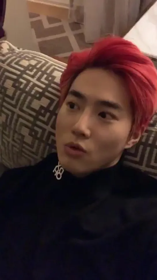 191214 Suho Instagram Live