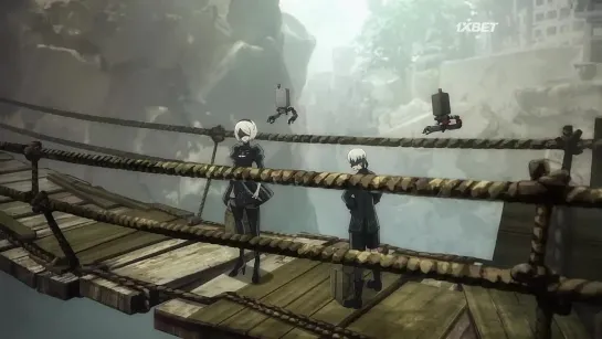 [Animaunt] Ниер Автомата — Версия 1.1а - NieR Automata Ver 1.1a - 05 серия (многоголосая озвучка)