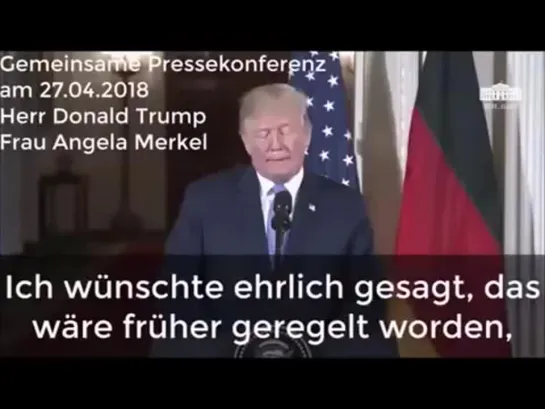 US Präsident Donald Trump bietet Friedensvertrag mit Deutschland an!