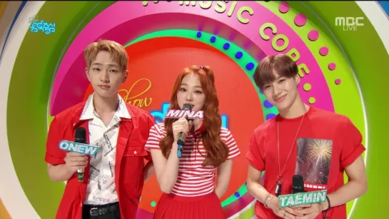 230618 Onew & Taemin MC cut @ MBC Music Core