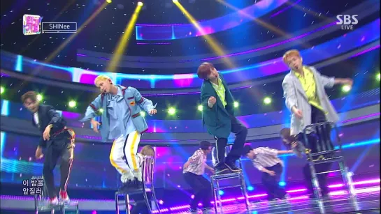 100618 SHINee full cut @ SBS Inkigayo