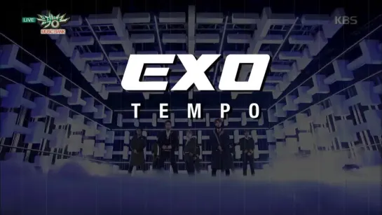 EXO - Tempo [181102 выступление на Music Bank]