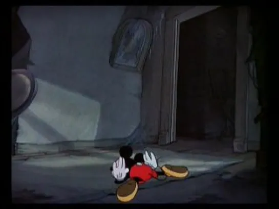 1937 - Mickey Mouse, Donald Duck, Goofy - Lonesome Ghosts