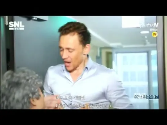 SNL Korea Ep.33 ( Tom Hiddleston ) отрывок [Eng sub]