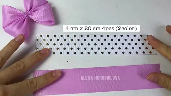 Они Лучшие 🎀 Таких вы точно не видели! Бантики Alena Horoshilova