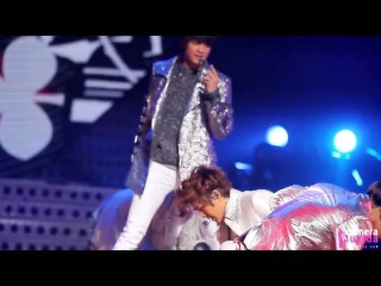 311212 Onew & Minho  - SHERLOCK (Clue ver.) @ MBC Gayo Daejun