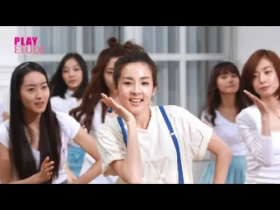 SHINee and Dara's Etude Making Film [CF]