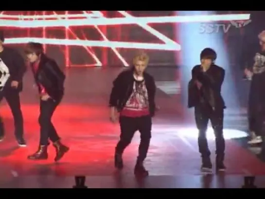 111204 SHINee - Lucifar @ The 1st Korean Music Copyright Award