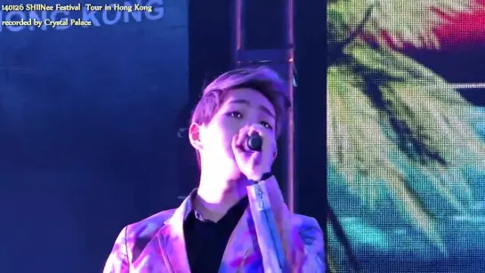 260114 [FC] Stand by me Onew focus @ SHINee Festival Tour in Hong Kong