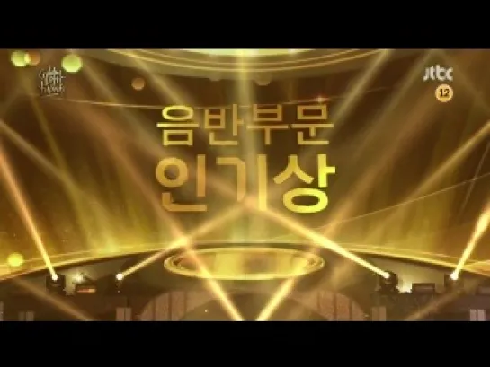 160114 Album Popularity Award @ Golden Disk Awards