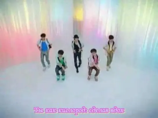 SHINee -  Love Like Oxygen @ MV [RUS SUB]