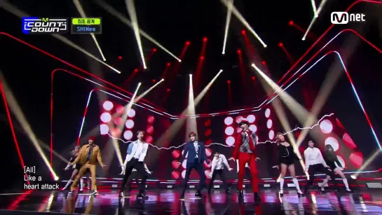 250221 SHINee - Heart Attack @ Mnet M COUNTDOWN