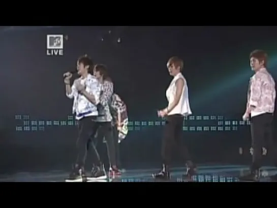 110625 SHINee - Replay @ MTV WMAJ