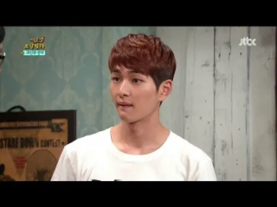 290713 Onew cut @ "Royal Villa" ep.5