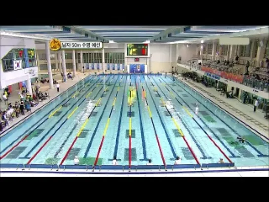 Man 50m Freestyle Swimming 2,3/3 @ Idol Championships