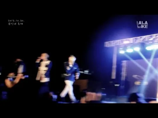 301013 [Fancam] Onew - Beautiful @ Kookmin University Festival