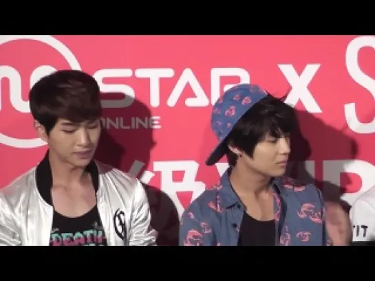 300813 Пресс-конференция (часть 2) @ MStar SHINee Style Dance Competition