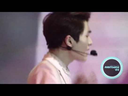 270813 Lucifer (Onew focus) @ Etude Pink Play Party in Singapore