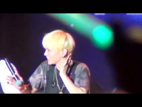 040813 [Fancam] OnKey moment @ 2013 SHINee Festival Tour in Taipei