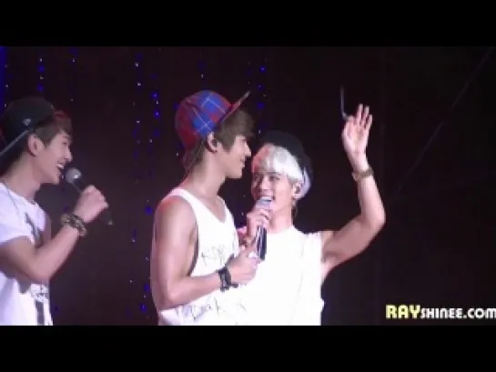 040813 [Fancam] SHINee cutting cake @ 2013 SHINee Festival Tour in Taipei