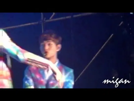 040813 [Fancam] Onew - Beautiful @ 2013 SHINee Festival Tour in Taipei