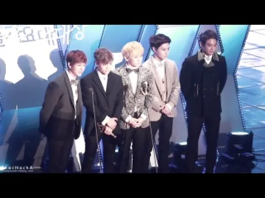 [FC] 310113 SHINee recived Bonsang Award @ Seoul Music Awards