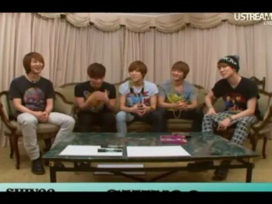 11.05.12 SHINee @ "SHINee Channel" [Отрывок]