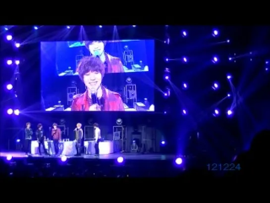 [FC] 241212 Признание Онью и Тэмина  @ SHINee World J Fanclub Event in Chiba