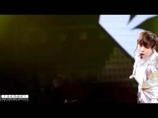 311212 SHINee stage scat dance - Onew @ MBC Gayo Daejun