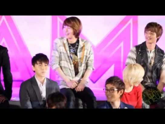 20.04.12 Сияющий Онью @ SMTOWN I AM Showcase [FANCAM]