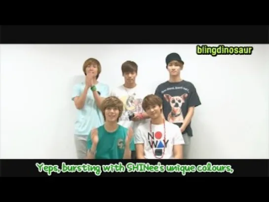 22.03.12 Поздравление SHINee @ YinYueTai [Eng. Sub.]