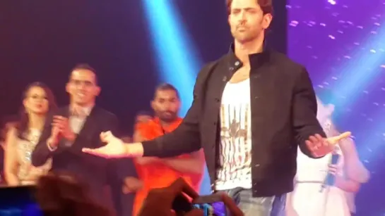 Hrithik Roshan performing live in Bangalore