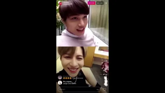 171026 EXO Kai @ smtowns Instalive (2-2)