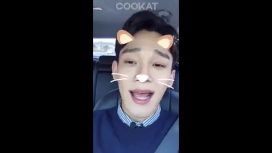 160506 EXO Chen @ Cookat TV Facebook Update 매떠여 이벤트 공지 -)