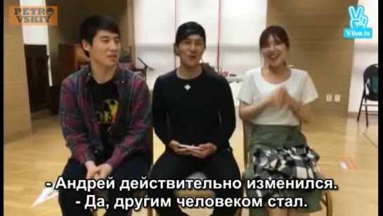 [RUS SUB] 09.05.2016 Kim DongWan V App