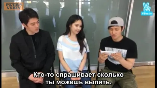 [RUS SUB] 04.05.2016 Kim DongWan V App