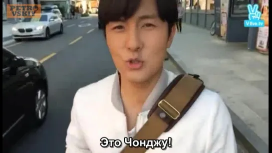 [RUS SUB] 29.04.2016 Kim DongWan V App