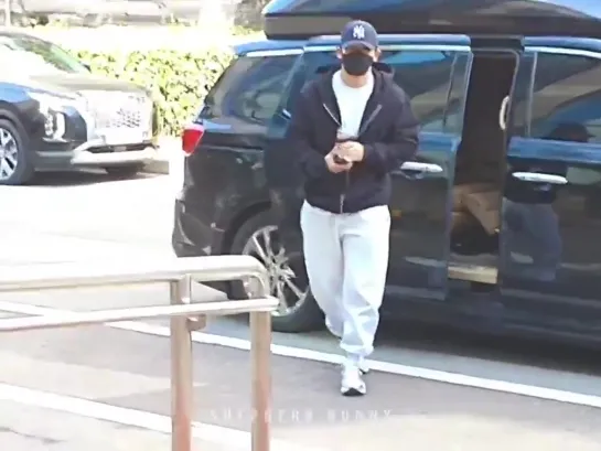 [VK][210305] WONHO fancam @ Arriving at Music Bank