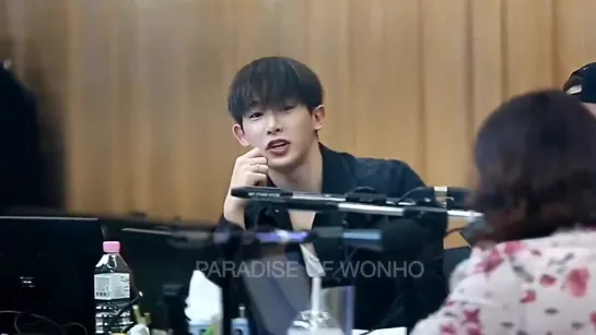 [VK][190405] MONSTA X fancam (Wonho focus) @ SBS Power FM Cultwo Show