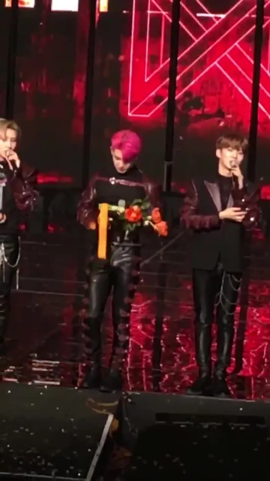 [VK][190301] MONSTA X fancam - Ending (Wonho focus) @ Music Bank