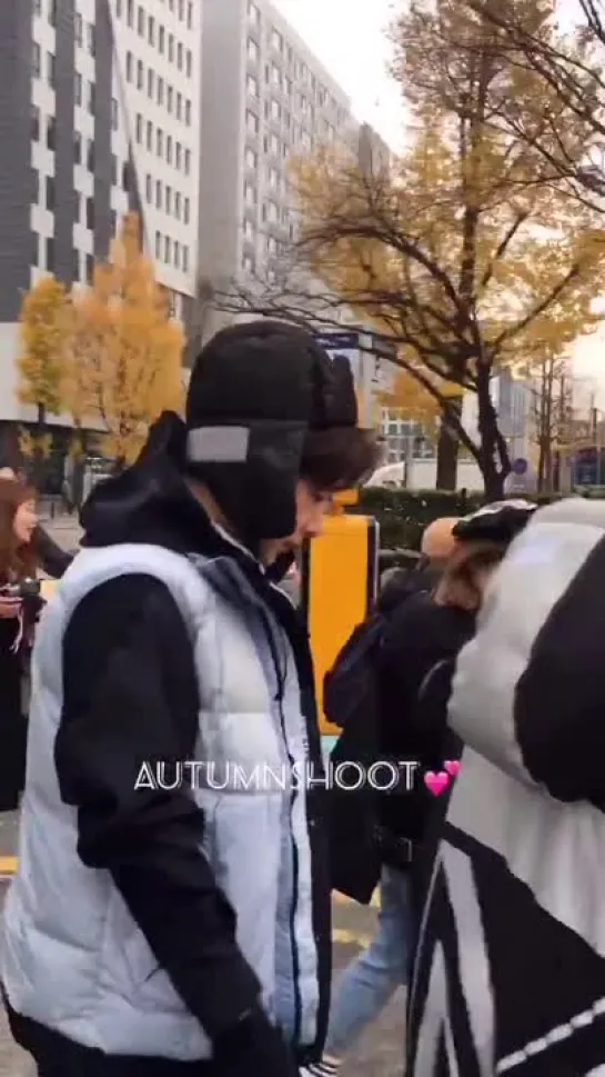 [VK][181116] MONSTA X fancam (Wonho focus) @ Arriving at Music Bank