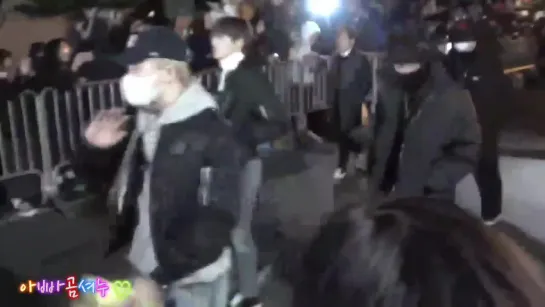 [VK][181221] MONSTA X fancam @ Arriving at Music Bank