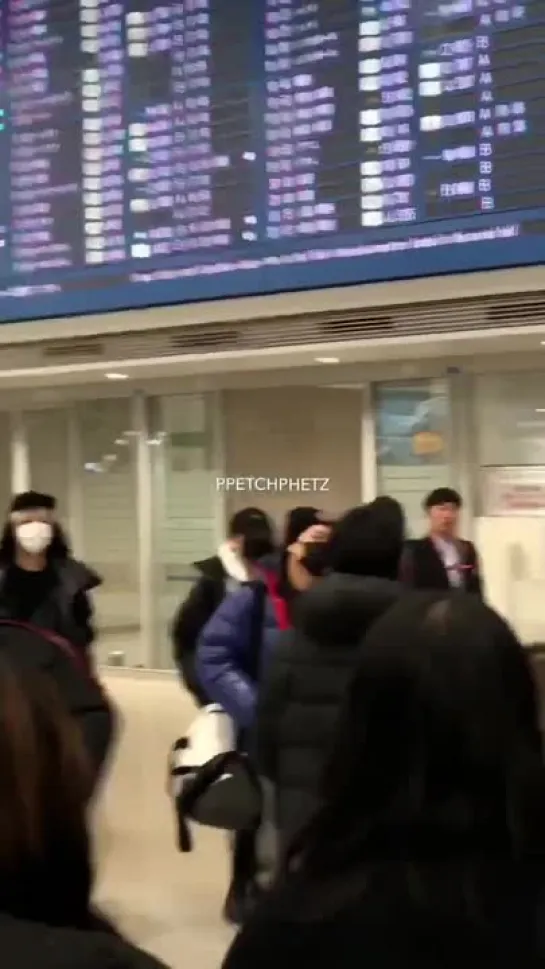 [VK][181209] MONSTA X fancam @ Incheon Airport