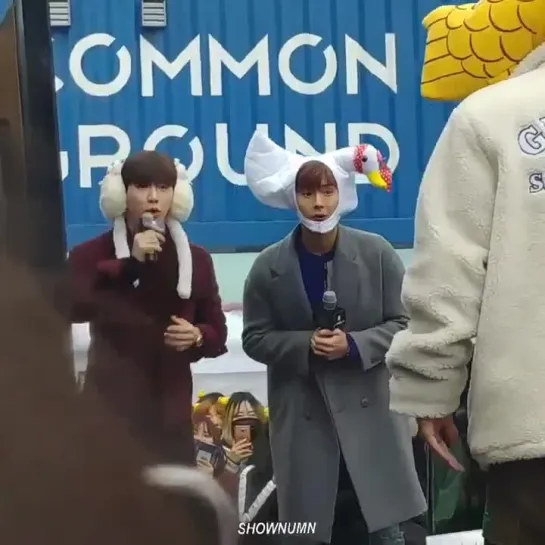 [VK][181121] MONSTA X fancam (Wonho & Shownu focus) @ Saturday Karaoke Star