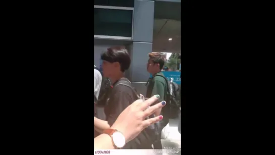 [VK][180831] MONSTA X fancam @ Tansonnhat Airport